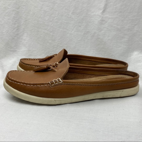 Eastland Mandy Tassel Mule Loafers Slide on size 8.5 - Picture 2 of 16